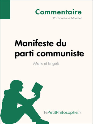cover image of Manifeste du parti communiste de Marx et Engels (Commentaire)